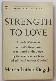 Martin Luther King, Strength To Love, 1968 Memorial Edition
