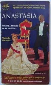 Marcelle-Maurette, Anastasia, 1956 1st PB Movie Edition