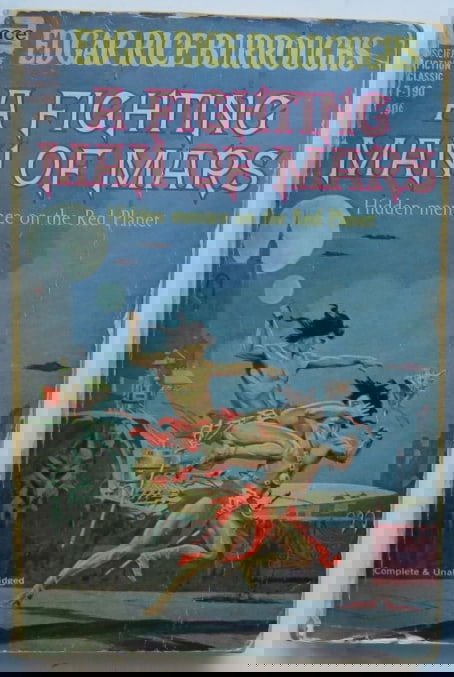 Edgar Rice Burroughs, Fighting Man of Mars, 1st Ace Print, 1962 (1 of 5)