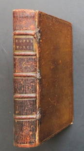 Pope, Miscellaneous Pieces, 1st UK Ed. 1751, Hayman & Grignion the Elder illustrated: "Miscellaneous Pieces", Alexander Pope, 1751. First and ultimate edition of Pope's works. All later editions founded on this 1751' London edition. The Works of Alexander Pope Esq. Volume VI containing