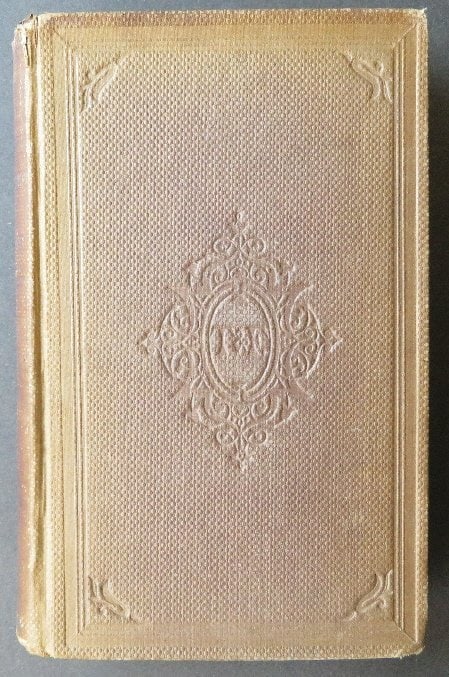 Charles Kingsley, Sir Walter Raleigh His Times, 1st US Edition 1859: "Sir Walter Raleigh and His Times With Other Papers", by Charles Kingsley, published by Ticknor and Fields, Boston, 1859. First American Edition with "MDCCCLIX" [1859] on the title page, "Author's Edi