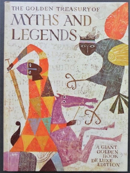 Golden Treasury Myths & Legends, 1stEd. 1970, Provensen illustrations (1 of 14)