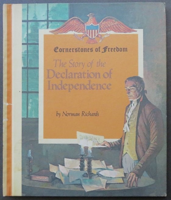 Richards, Story of Declaration Of Independence, 1968, Dunnington illustrations (1 of 10)