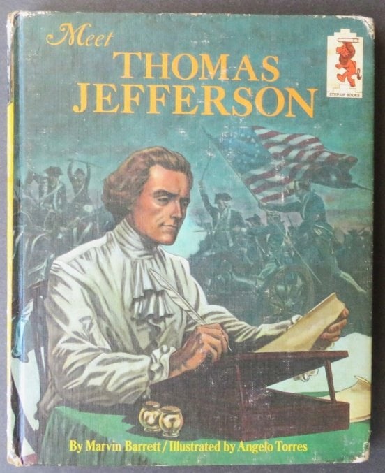 Barrett, Meet Thomas Jefferson, 1967, Angelo Torres illustrations (1 of 11)