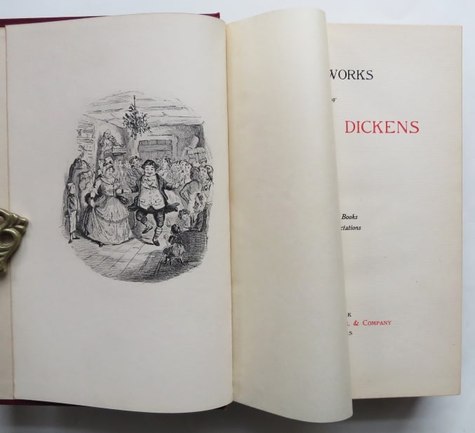 Charles Dickens, Christmas Books & Great Expectations, illustrated, 1880s (1 of 14)
