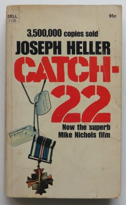 Joseph Heller, Catch-22, Movie Edition 1970, Paperback (1 of 8)