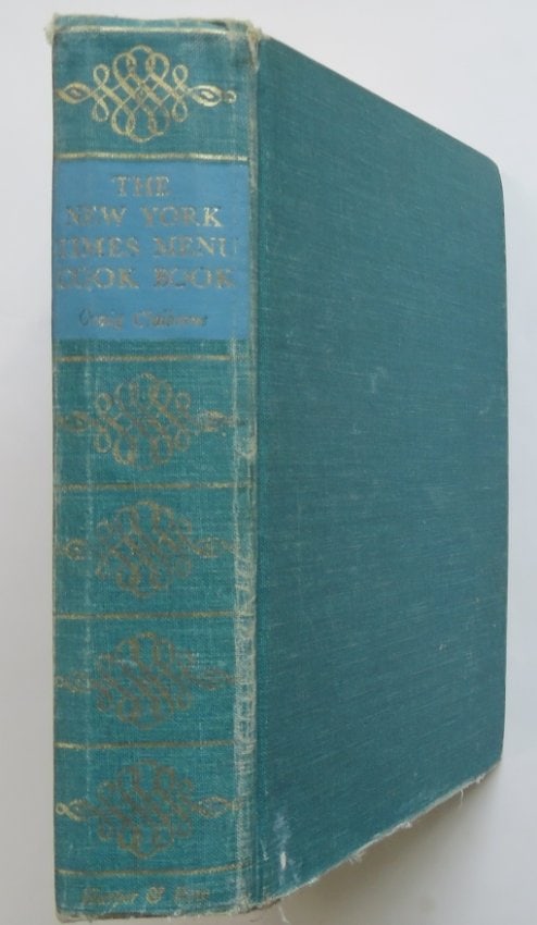 Clairborne,The New York Times Menu Cookbook, 1st Edition 1969 (1 of 17)