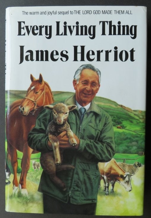 James Herriot, Every Living Thing, 1st Edition, 1st Printing 1992: "Every Living Thing" by James Herriot, published by St. Martin's Press, New York, stated "First Edition September 1992" First Printing with digit '1' present in the line. Price unclipped original dust