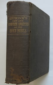 Hitchcock, New & Complete Analysis of the Holy Bible, 1886, illustrated