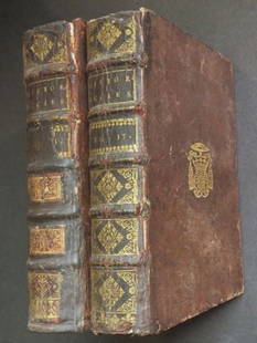 Alexandro, Historiae Ecclesiasticae, 2vol. 1stEd. 1681 & 1683, Church History: Natali Alexandro, Noel Alexandre, "Historiae Ecclesiasticae", 1st Edition 1681 and 1683, Two volumes in Latin, Church History of Europe. [This first edition was destroyed, only a few volumes