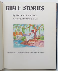 Mary Alice Jones, Bible Stories, Rand McNally Ed. 1961, Manning de V. Lee illustrated