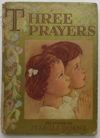 Three Prayers for Children, Grosset & Dunlap, 1stEd. 1941, Pelagie Doane illustrated