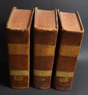 Latin-German, German--Latin Dictionaries, Lexicon, 1820, Complete 3 vol. Edition: "Complete [new & revised] edition of Schellers' Latin - German / German - Latin dictionaries" [lexicon], edited, revised and extended by G. H. Lunemann, University of Goettingen, fourth revised and