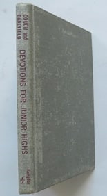 Couch & Barefield, Devotions for Junior Highs, Prayers, Abingdon Press, 1960