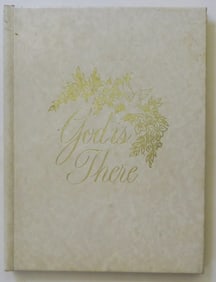 McDaniel, God Is There, Sacred Thoughts & Verses, 1stEd. 1969 Hoffman illustrated