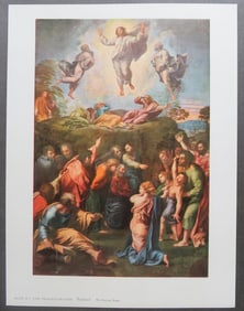 Raphael, The Transfiguration, 1950s Litho Art Print