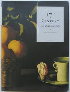 Harris, Seventeenth Century Art & Architecture, UK Ed. 2008, illustrated: "Seventeenth Century Art and Architecture" by Ann Sutherland Harris, 2nd Edition published by Laurence King Publishing, London, UK, 2008. Dust jacket, hard boards, black cloth with gold lettering on s