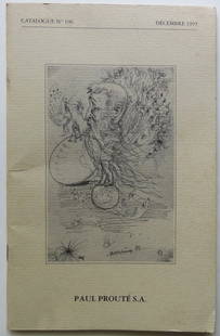 Drawings & Prints of 16th-20th Century, 1995 Exhibition Catalog, Proute Gallery, Paris: "Drawings and Prints of the 16th-20th Century", exhibition catalog by the Paul Proute Art Gallery, Paris, December 1995. The catalog is in French. {Dessins Et Estampes Du XVI Au XX Siecle] The prices