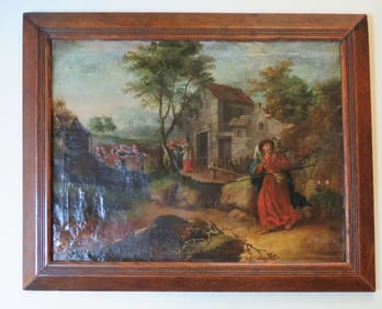 Jacob Willemsz de Wet, The Lost Coin & Good Shepard, Dutch Oil Painting, 1650s