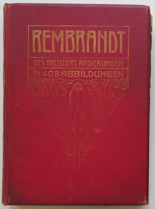 Rembrandt,  Master's Engravings, 408 Reproductions, German Ed. 1910 (1 of 8)