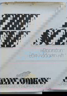 Calvin Tomkins, The Scene Reports On Post-Modern Art, 1st/1st Ed., 1976: "The Scene Reports On Post-Modern Art" by Calvin Tomkins, published by Viking Press, 1976. First Edition. Original dust jacket with un-clipped price on the front flap [wear, soiling, small damages: se
