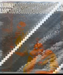 National Gallery Washington, 1st Edition 1978, 100+ illustrations: "National Gallery Washington" by various authors, Great Museums of the World series published by Newsweek, first edition, 5th printing 1978 [1st printing was issued in 1968] Dust jacket is protected