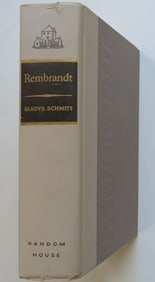 Gladys Schmitt, Rembrandt A Historical Novel, 1961