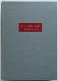 Thomas Craven, Modern Art, 1st Edition 1934, illustrated