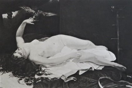 Gustave Courbet, The Women and the Paroquet, Photogravure Goupil 1881