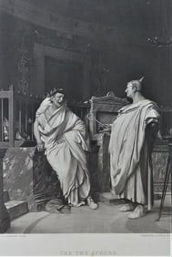 Jean-Leon Gerome, The Two Augurs, Photogravure Goupil 1881
