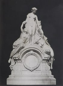 Jean-Marie Bonnassieux, The Hours, Antique Photogravure Goupil 1881
