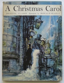 Dickens, A Christmas Carol, Ronald Searle illustrations, 1st Edition 1961