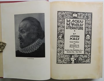 Macy, Story of Worlds Literature, 1932, Onorio Ruotolo illustrations