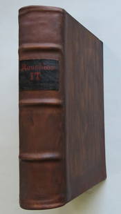Twain, Roughing It, 1st/1st/1st Ed. 1872 leather bound, illustrated: "Roughing It", by Mark Twain, published by the American Publishing Company, First Edition, published and copyright 1872; Issued by Subscription Only; illustrated with 2 frontispieces plates, 4 tipped