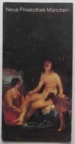 Neue Pinakothek Munich Guide, 1stEd. 1981, Bavaria, Art Museum