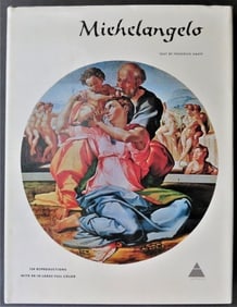 Hartt, Michelangelo Buonarroti Monography, 1st/1st US Ed. 1964, Sistine Chapel