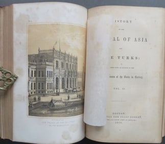 Edrehi, History of Asia, Turks, Ten Tribes, Complete 1stEd. 1858, illustrated