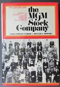 Parish, MGM Stock Company, Golden Era, 1stEd. 1973, illustrated