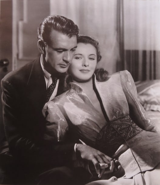 Gary Cooper & Barbara Stanwyck, Ball of Fire, 1941 Large Movie Still, 1990s (1 of 4)