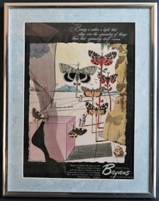 Salvador Dali, Beauty is Rather a Light, 1948, Litho, Ltd. Ed., Framed