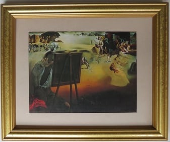 Salvador Dali, Impressions of Africa, Litho Art Print 1979, Framed