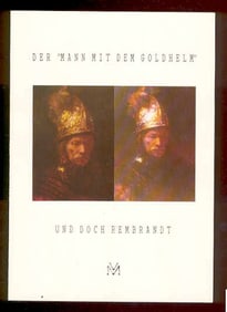Moroz, Rembrandt's Man With The Golden Helmet, Research, 1st/1st Ed. illustrated