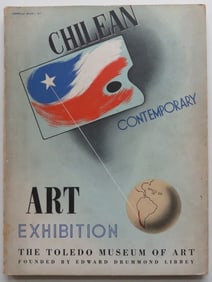 Chilean Contemporary Art, Exhibition Catalog 1941, illustrated