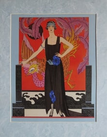 Worth, La Belle Dame Sans Merci Dress, 1921 Barbier, 1997 Limited Edition