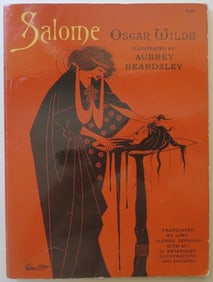 Oscar Wilde, Salome, Aubrey Beardsley illustrated of 1894 Ed., Dover 1967