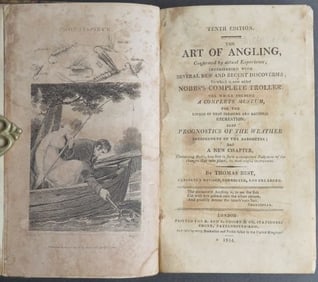Thomas Best, Art of Angling, Enlarged 1814 London Edition