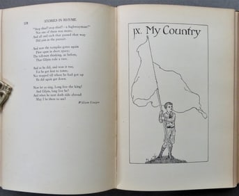 Book of Verse for Young Folks, 1st US Edition 1915, Willy Pogany illustrated