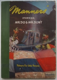 Parkinson, Manners, Pointers for Little Persons, 1stEd. 1943, Sass-Dorne illustrated