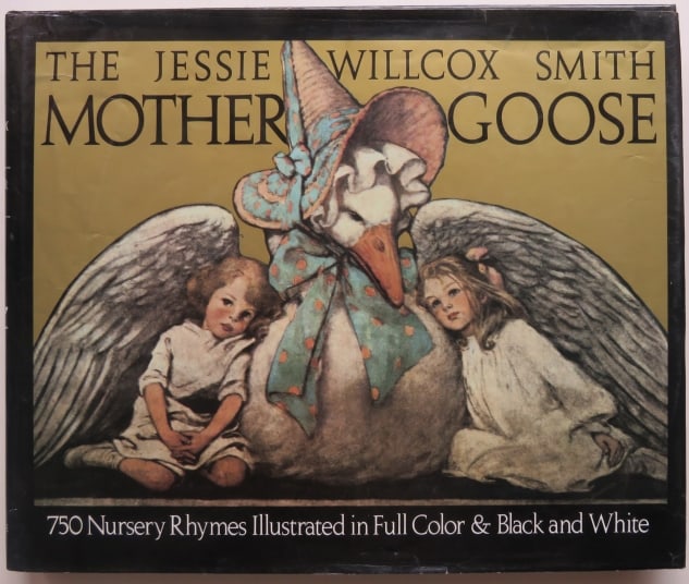 Jessie Wilcox Smith, Mother Goose, 750 Nursery Rhymes, 1st/1st Ed. 1986, illustrated (1 of 13)