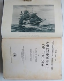 Cutler, Story of American Clipper Ships, 1st Edition 1930, illustrated